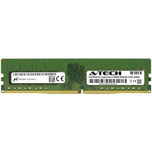 Micron 16GB PC4-19200U Supermicro MEM-DR416L-CL01-UN24 Equivalent Memory RAM - Picture 1 of 2