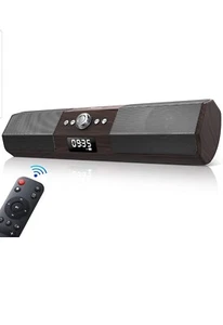 PC Soundbar Computer Speaker Wireless 20W, 2.1 Channel Surround Sound speaker  - Picture 1 of 6