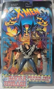 Toy Biz X-Men WOLVERINE Patch Battle Brigade - Action Figure - 1996 - Brand New - Picture 1 of 2