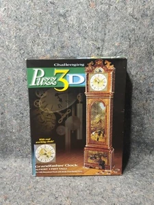 Puzz3D Milton Bradley Grandfather Clock 777 Pieces Slightly Used Open Box - Picture 1 of 5