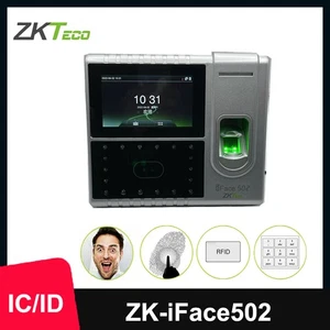 ZKTeco iFace502 Time Attendance Machine Fingerprint Face Recognition Time Clock - Picture 1 of 15