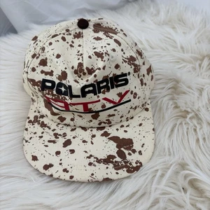 Vintage 80/90s POLARIS ATV All Terrain Vehicles American Legends Strapback Hat - Picture 1 of 10