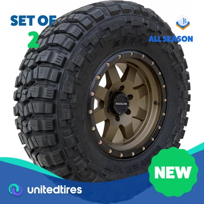 Set of (2) New LT 285/75R16 Kenda Klever MT2 KR629 126R - Image 1 of 2