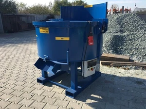 Betonmischer 800 L mit elektrischem Antrieb, Randabstreifer und Spritzblech NEU - Bild 1 von 23