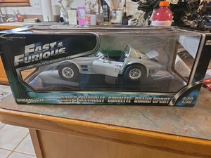 GREENLIGHT FAST & FURIOUS DOM'S CORVETTE GRAND SPORT New Sealed - Picture 1 of 5