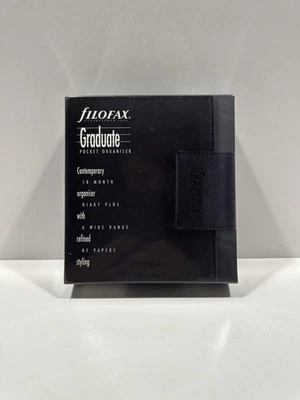 Filofax Pocket Graduate - Black - Planner/Organiser - Image 1 of 4