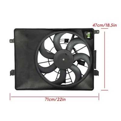Engine Radiator Fan Assembly 2010-2015 For Hyundai Tucson Kia Sportage 2011-2016 Foto 1 de 4