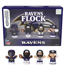 Fisher Price Little People Ravens Flock NFL licenza Baltimore Ravens nuovo! 🏈 - Foto 1 di 2