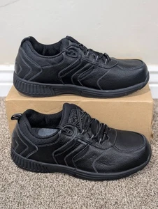 Größe 11,5 4E Herren Orthofeet Pacific Palisades X-Wide Schwarz Schnürschuhe Turnschuhe - Bild 1 von 8