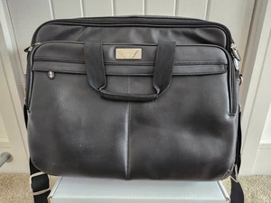 Geweih schwarz gepolsterte Laptoptasche mit Schultergurt 44x33cm in super Zustand - Bild 1 von 12