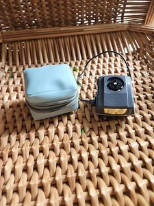 Vintage Japan Gold Crest Flash Cube Adaptor With Zippered Pouch - Picture 1 of 12