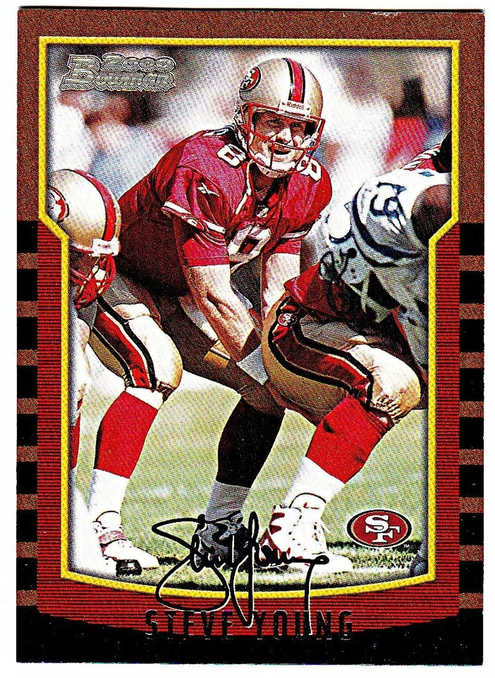 2000 BOWMAN #88 STEVE YOUNG San Francisco '49ers Football Card - Image 1 of 1