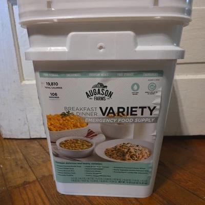 Augason Farms 5-20240 4 galones variedad cubo suministro de alimentos de emergencia/supervivencia  Foto 1 de 3