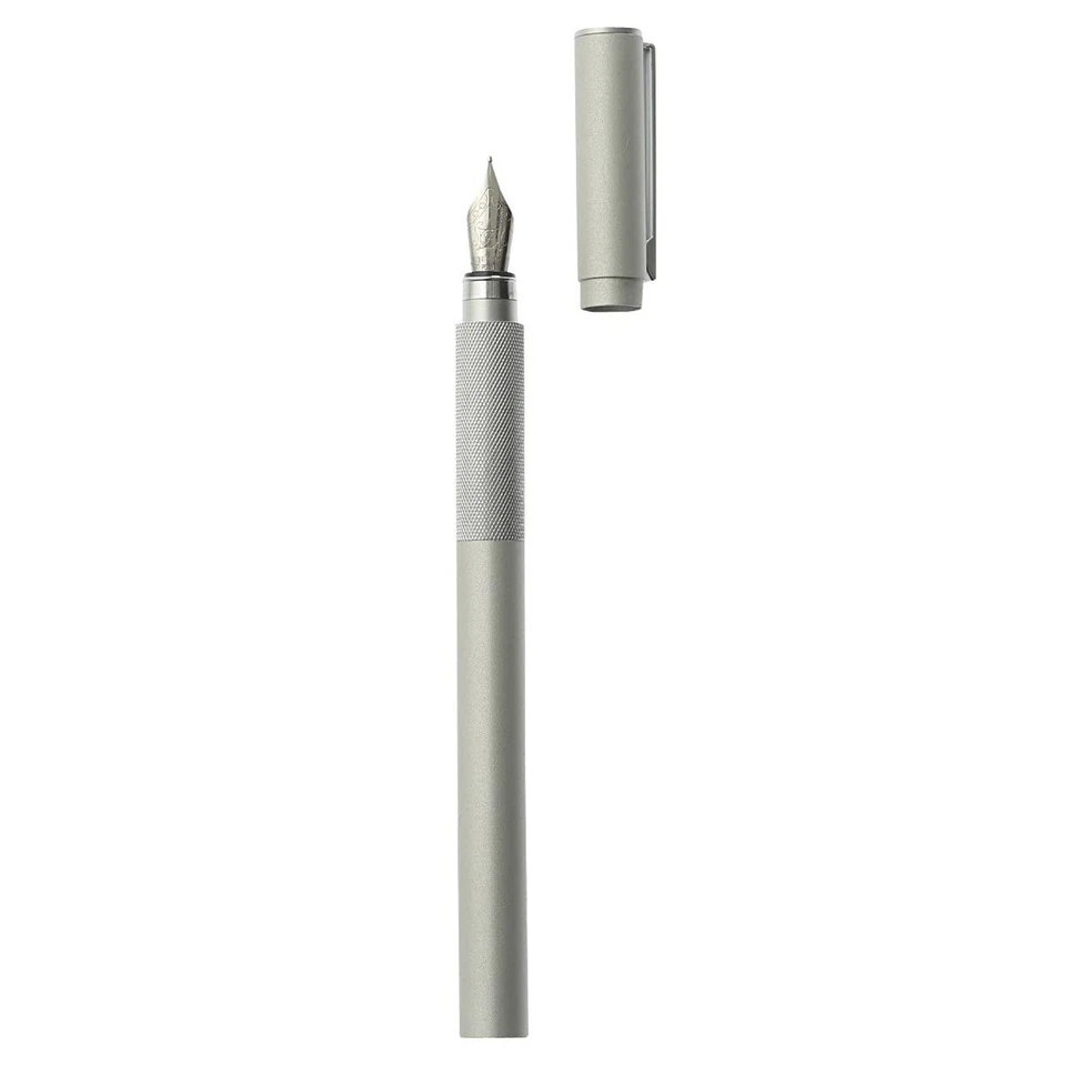 MUJI MOMA Aluminum Round Fountain Pen
