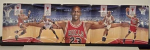 Michael Jordan "Soaring Above the Rest" 5 Plate Set 1997 w/COA Bradford Exchange - Picture 1 of 21