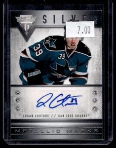 2012-13 Panini Rookie Anthology Titanium Autograph Logan Couture Auto San Jose - Bild 1 von 2