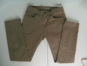 one pair of boys tan siginature Levi Strauss S 26 Skinny jeans adjustable waist  - Picture 1 of 6