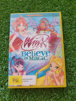 Winx Club :-Believe in Magic   2007  DVD   R4  *Disc is Like New* - image 1 of 3