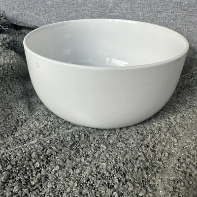 Caja y barril Toben ensaladera para servir blanco cupé 9"  Foto 1 de 4