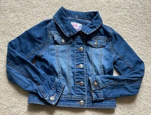 Girls Justice Jean Jacket Size 6/7 - Picture 1 of 5