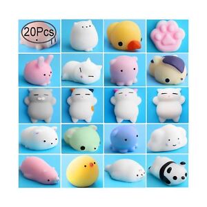 US Seller Cute Outee Mini Squishes 10pcs or 20pcs Animal Mochi Squishes Styles