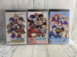 PSP Uta no Prince-sama Set of 3 Japan Version - Otome Visual Novel Games - USED - Picture 1 of 12