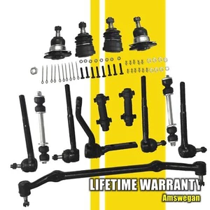 14pcs Front Tie Rod Ball Joints Sway Bar Kit for 1978-1987 Buick Regal Chevrolet - Picture 1 of 6