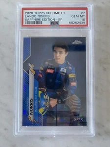 Lando Norris Rookie Shapphire SP Variations PSA 10 - Photo 1 sur 2