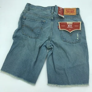 Levi's® Boys' Unbasic 511 Jean Shorts - Light Blue 14 - Picture 1 of 2