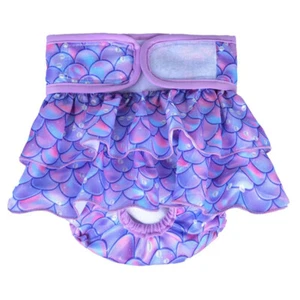 Reusable Washable Dog Diapers for Female Male Nappy Sanitary Soft Panties XS-XL☆ - Picture 1 of 15