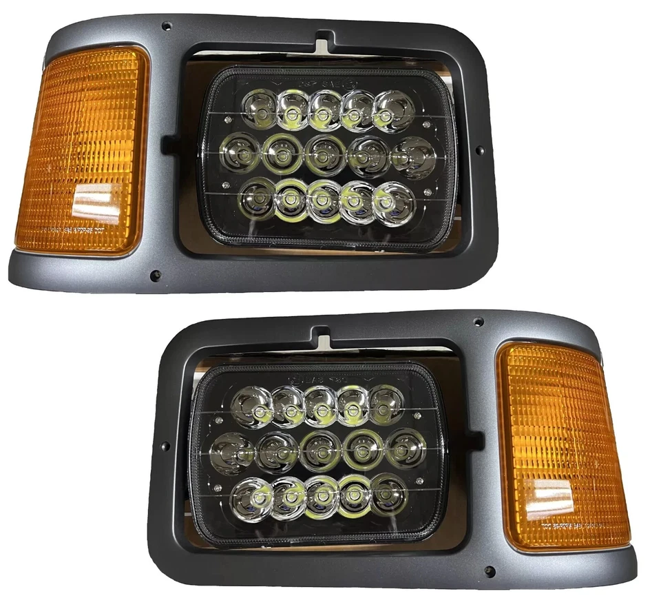 PARA FORD F800 F850 1995 1996 1997 FAROS LED BISEL FAROS ESQUINEROS PAR Foto 1 de 1