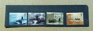 GB Stamps Queen Elizabeth II Submarines Set Of 4 Very Fine Used Lightly Hinged - Picture 1 of 5