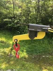 Gancho de elevación de horquilla para carretilla elevadora tensión automática única 3 toneladas - Imagen 1 de 7