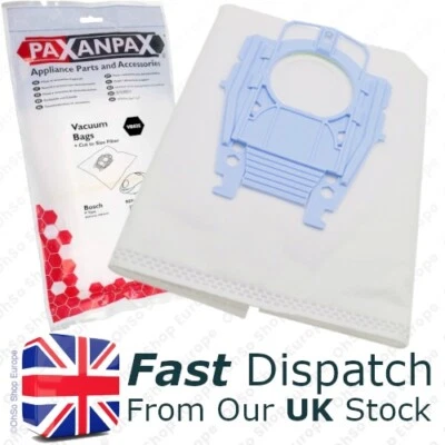 10 Staubsaugerbeutel Für Bosch Ergomaxx Modell Type P Mit 2x Filter - Bild 1 von 4