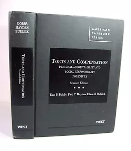 American Casebook: Dobbs, Hayden and Bublick's Torts and Compensation, Personal - Picture 1 of 8