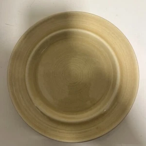 Vtg Metlox Colorstax Salad Bread Desert Plate 8” Tan Micro Oven Freezer DW Safe - Picture 1 of 3