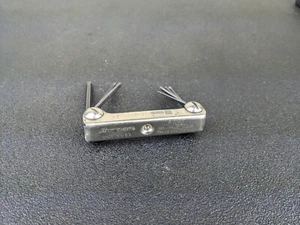 #bk378 Snap On Tools Hex Wrench Folding Allen Key 050-3/16” AW9-K USA - Picture 1 of 8