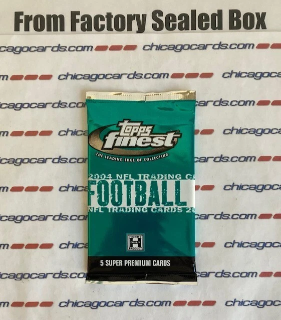 2004 Finest Hobby PACK Look4 Roethlisberger Manning LF AUTO Brady Gold Refractor - Image 1 of 4