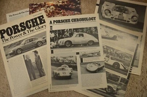 356 A Porsche Sports Car Original 2 1974 11 pages Porsche 904 917 906 - Foto 1 di 1
