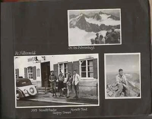 Germany & Austria, 72 Holiday photos 1937, laid down into album, + 16 of UK - Picture 1 of 5