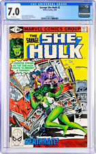 Savage She-Hulk #2 CGC 7.0 (Mar 1980, Marvel) John Buscema Cover, 2nd app.