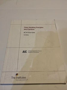 AIC 30 - Grundsätze und Praktiken der Schadenbearbeitung - Bild 1 von 2