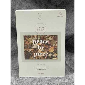 Luckies of London Calm Club Peace By Piece Fall Leaves Jigsaw puzzles 500 pieces - Picture 1 of 7