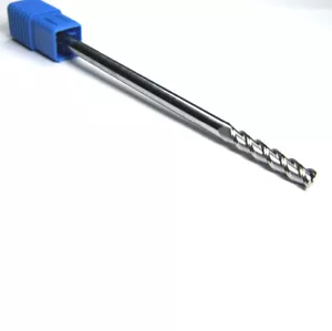 3 Flöten 6mm extra langer Schaft 100mm Wolframhartmetall Endfräser CNC Fräser - Bild 1 von 4