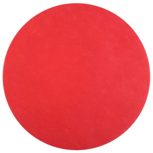 Platzset / Tischset Rund (50 Stück) - rot - Vlies Deko Hochzeit Tischdekoration - Bild 1 von 3