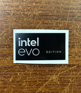 1x Intel EVO Edition Desktop / Laptop sticker label (NEW) - Picture 1 of 1