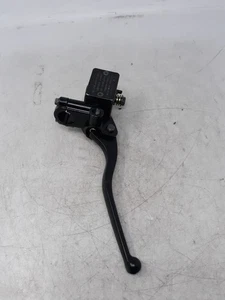 Motorcycle Brake Master Cylinder Lever Assembly w/ Reservoir DOT4 Black Used - Bild 1 von 5
