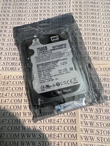 NEW Western Digital Black 750gb 2.5 Laptop Sata Drive WD7500BPKX-00HPJT0 HH0TJAN - Picture 1 of 1