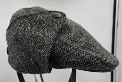 Gorra plana Goorin Bros Newsboy para hombre pequeña carbón Thatcher nueva con etiquetas Foto 1 de 4