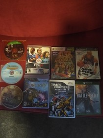 video game mixed lot (9 games total)